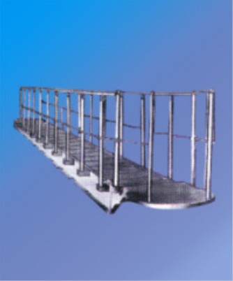 Turnable Treads Steel Gangway Ladder
